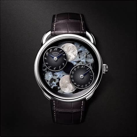 orologio hermes catena|Arceau L'heure de la lune watch, 43 mm .